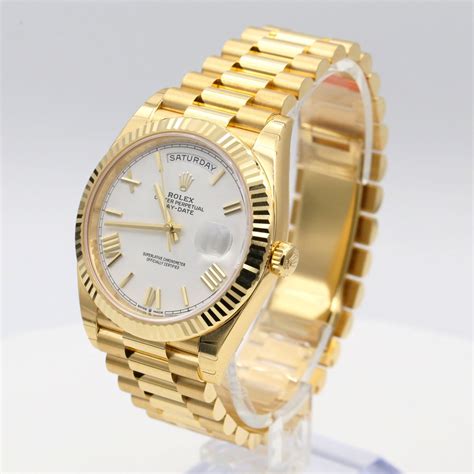 rolex watch gold mens cheap|rolex day date 40 yellow gold.